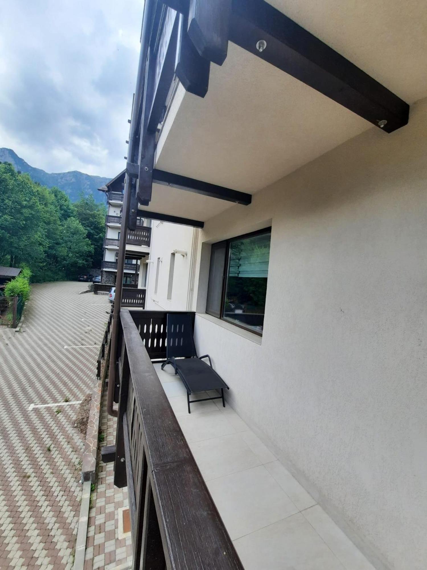 Apartament Delux Busteni Cu Terasa Superba In Bloc Nou Buitenkant foto
